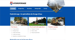 Desktop Screenshot of hydroforage.com